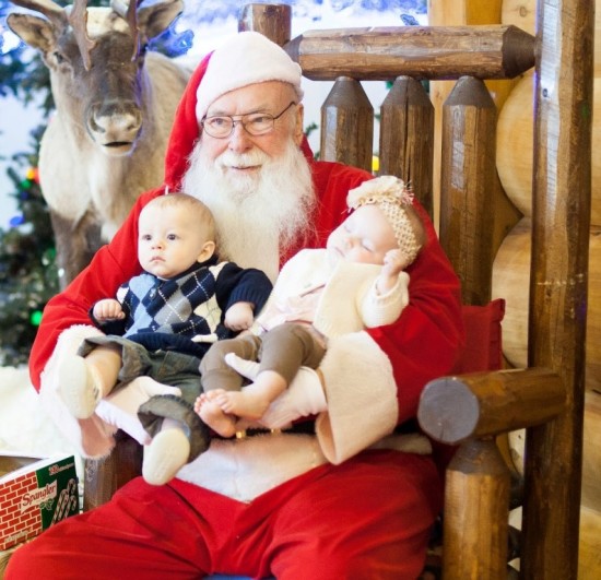 Babies With Santa