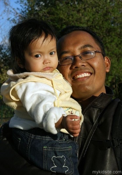 Baby Girl With Dad