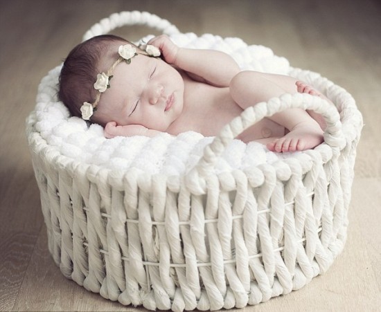 Baby In Basket