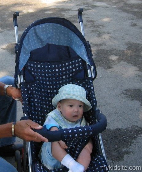 Baby In Pram