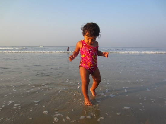 Baby On Beach
