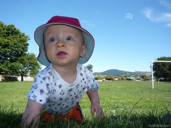 Baby With Cap