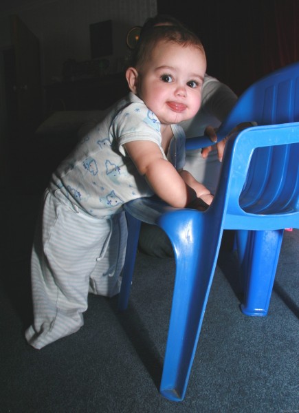 Baby With Chair