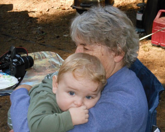 Baby With Grand Mother