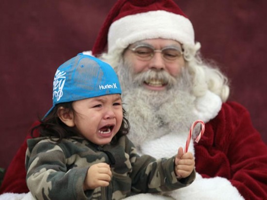 Baby With Santa