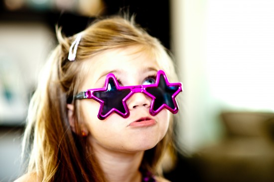 Baby With Star Glasses