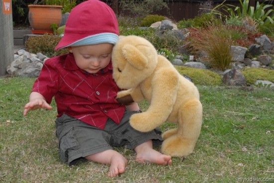 Boy With Teddy