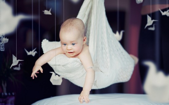 Hanging Cute Baby
