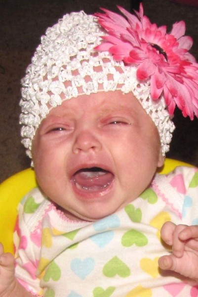 Little Baby Girl Weeping