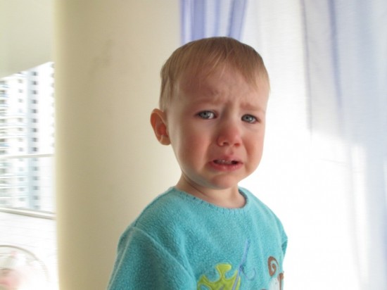 Sad Baby Weeping