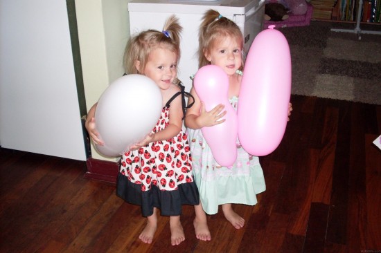 Babies With Ballons