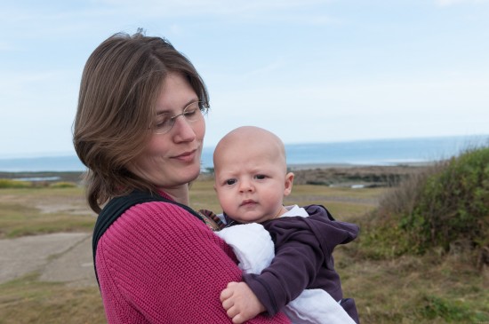 Baby Boy With Mom