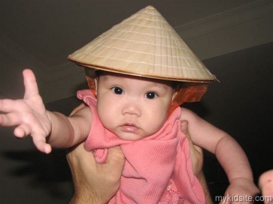 Baby Girl With Cap