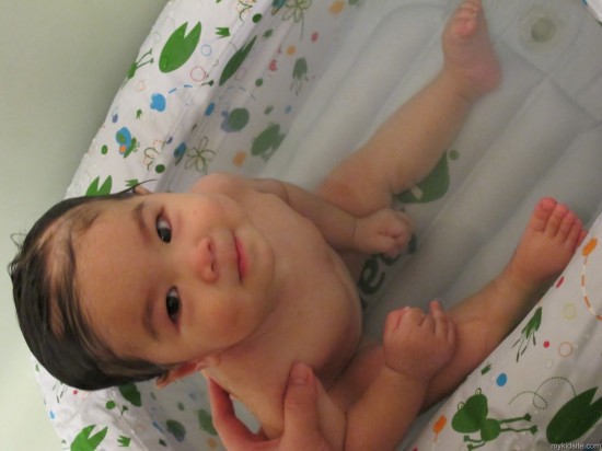 Baby In Bath Tub