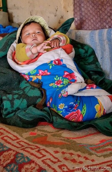 Baby In Blanket