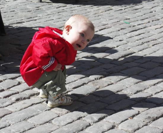 Baby In Red Coat