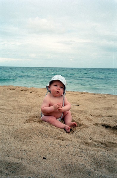 Baby On Beach