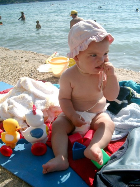 Baby On Beach