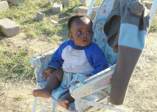 Baby On Chair