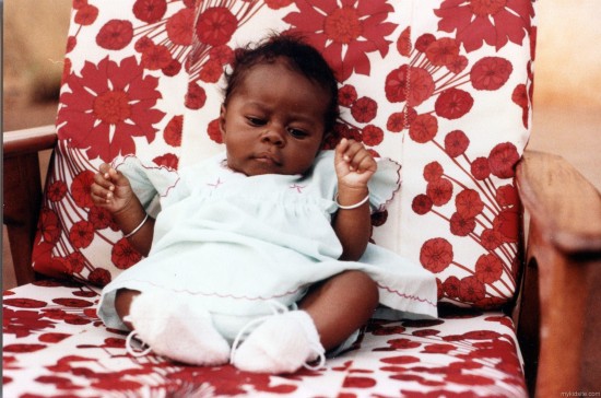 Baby On Chair