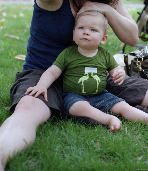 Baby On Grass