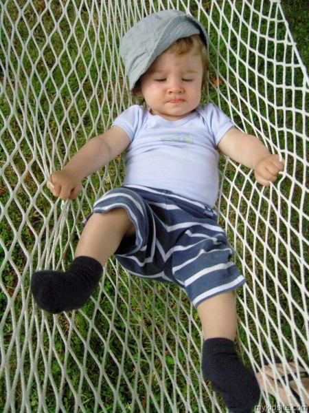 Baby On Net Swing