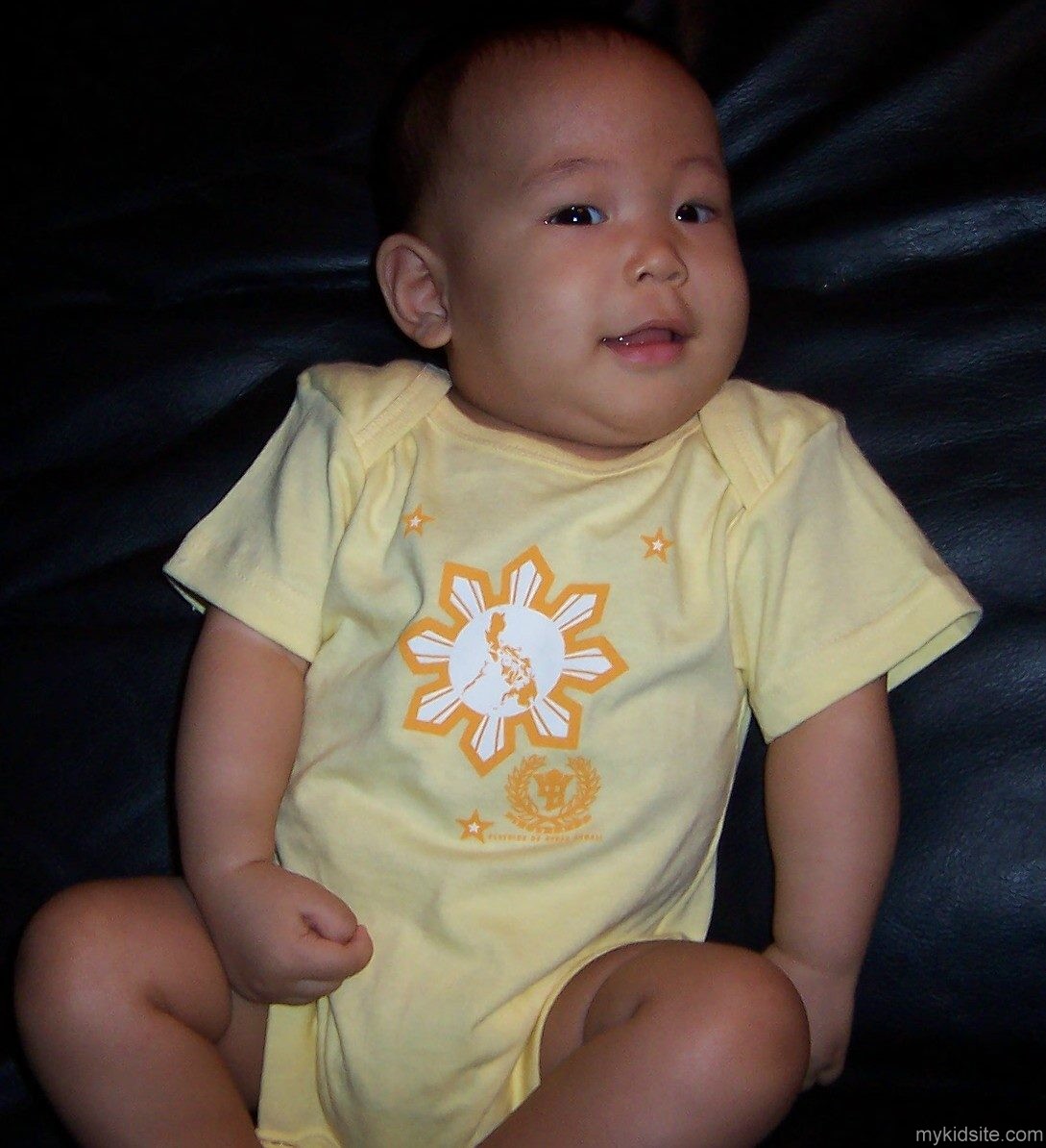 Baby Wearing Yellow Dress