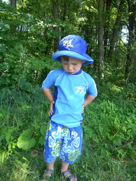 Baby With Blue Cap