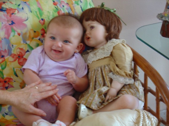 Baby With Doll