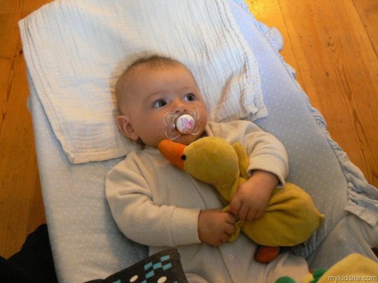 Baby With Duck