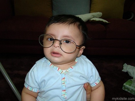 Baby With Glasses