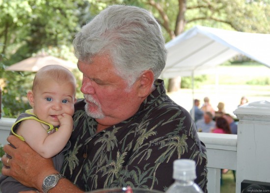 Baby With Grand Father