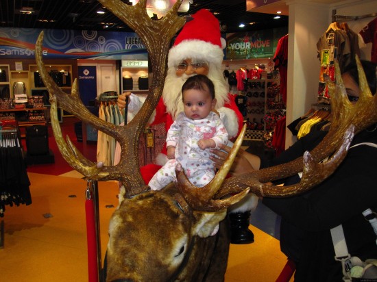 Baby With Santa