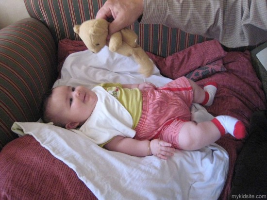 Baby With Teddy