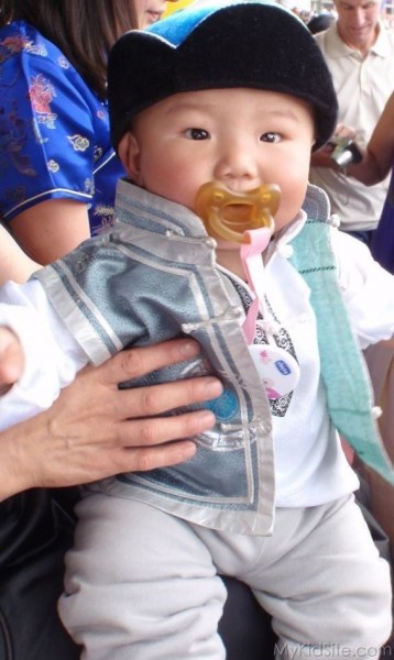 Baby With Teether