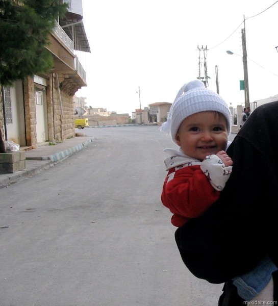 Baby With White Cap