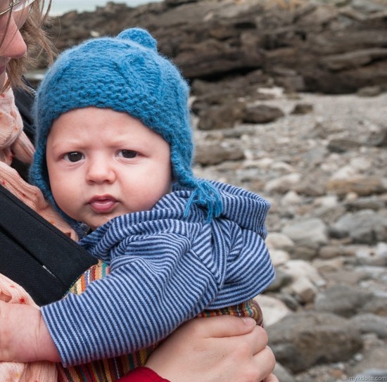 Baby With Winter Cap