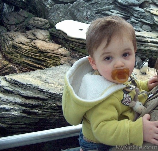 Boy With Teether