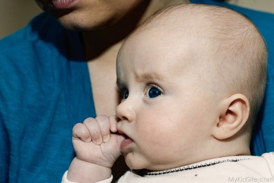 Thumb Sucking Little Baby