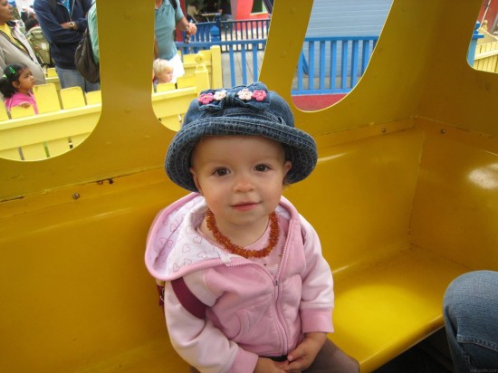 Baby Girl With Cap