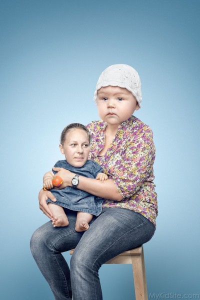 Baby Mom With Cap