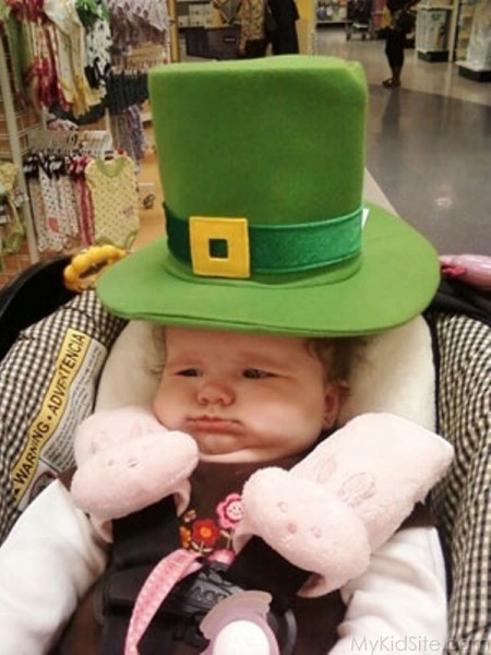 Baby With Long Cap