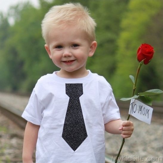 Boy With Rose