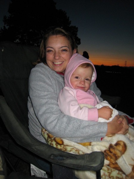 Smiling Baby With Mom