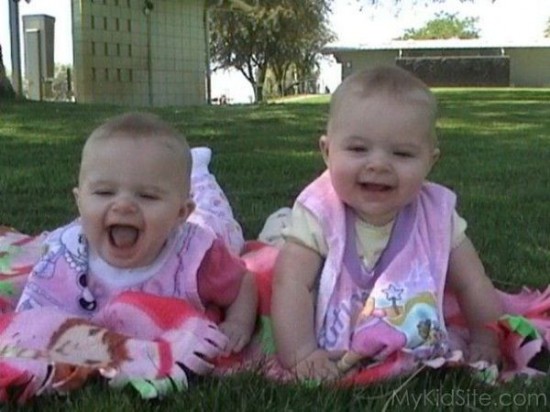 Twins On Grass