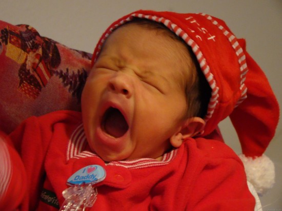 Yawning Baby