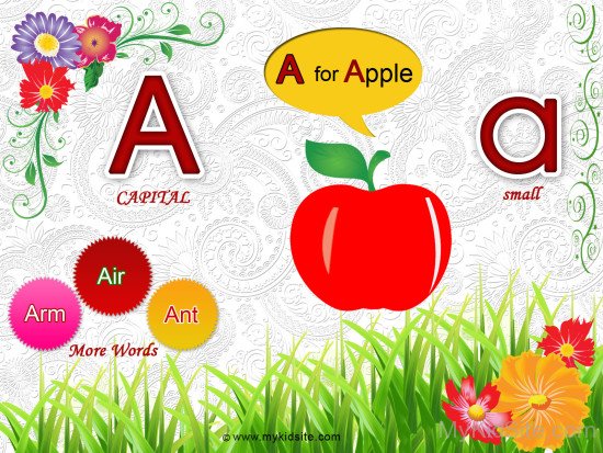 Alphabet Worksheet for Letter A