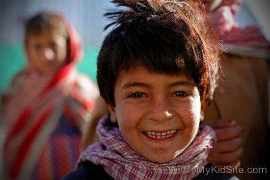 Afghani Baby Smile