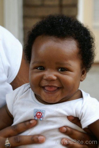 African Baby With A Big Smile