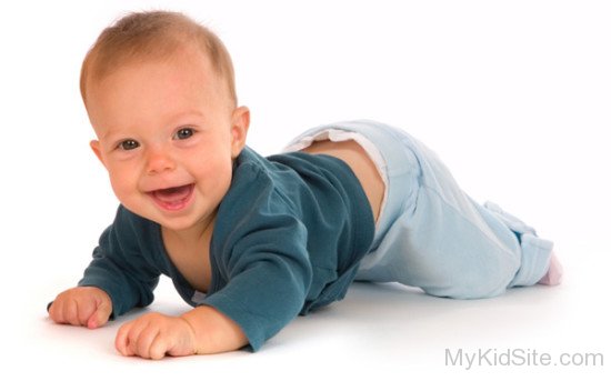 American Baby Boy Playing With Toys